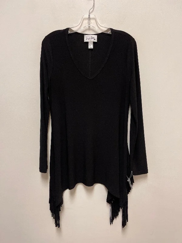 Tunic Long Sleeve By Joseph Ribkoff In Black, Size: M