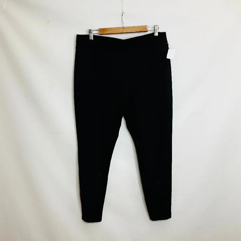 Black Pants Leggings Torrid, Size 1x