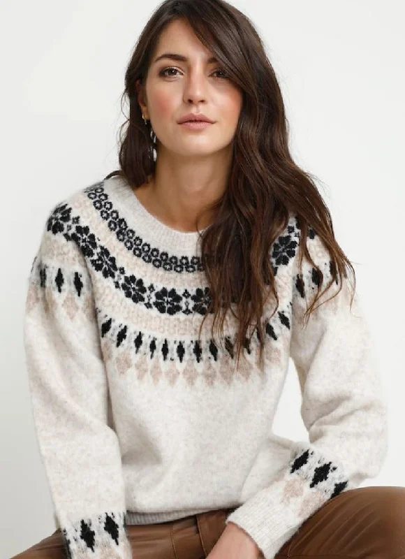 Cherry knit Pullover