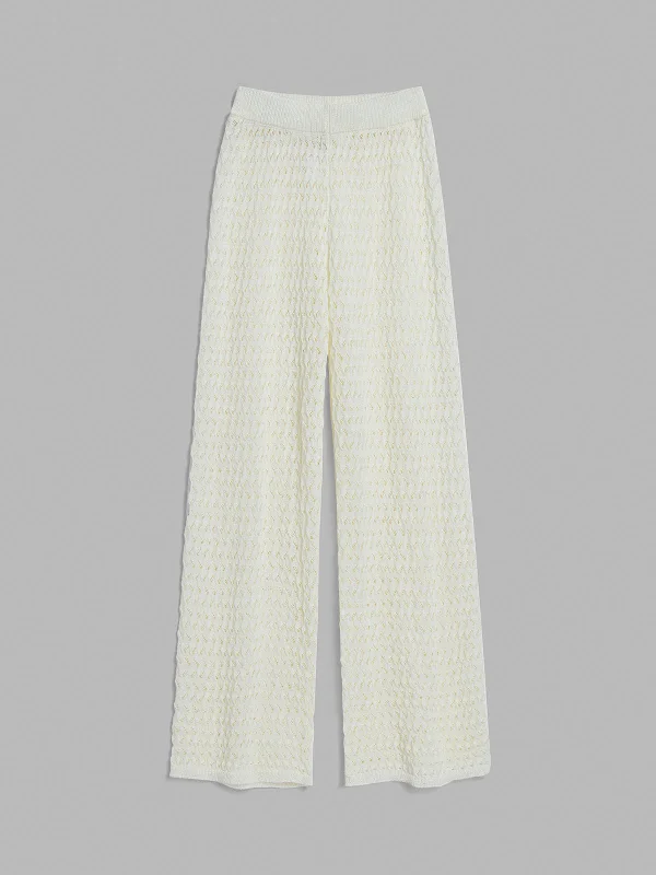 BerryBetty - Crochet Wide Leg Pants