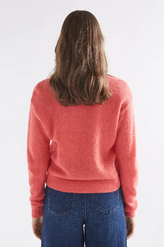 ELK DRUE CARDIGAN - Pink Punch