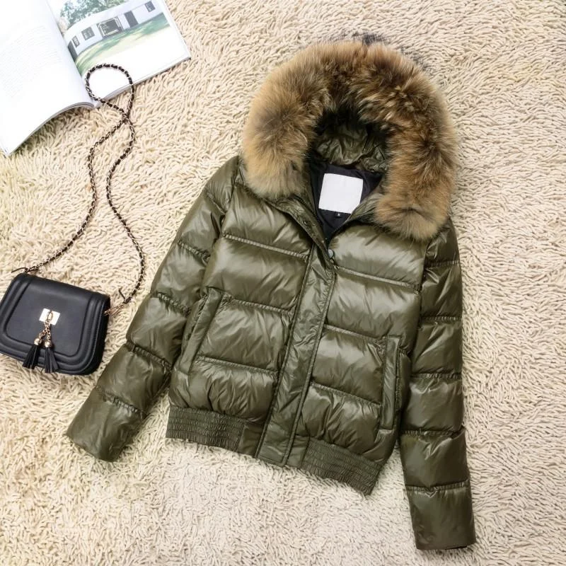 Real Fur  Green / S