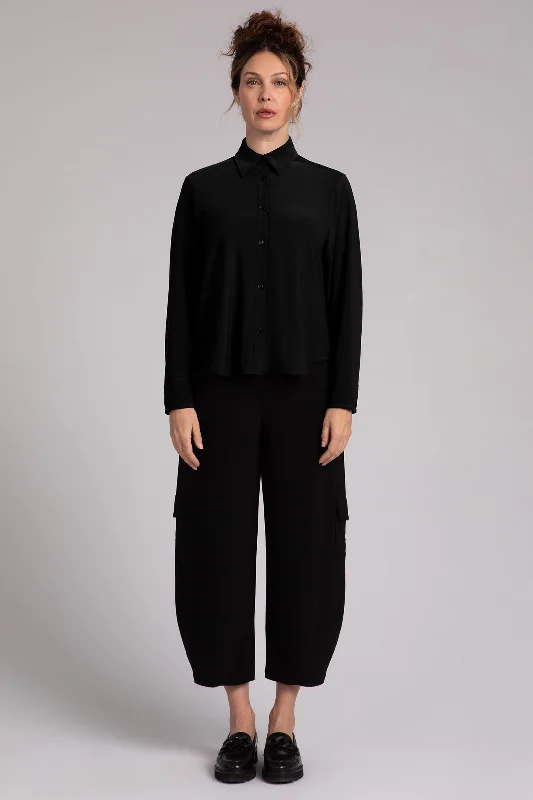 Hepburn Shorty Shirt | Black