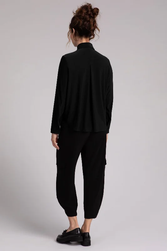 Hepburn Shorty Shirt | Black