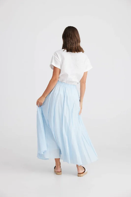 Holiday Village Skirt - Nantucket Blue