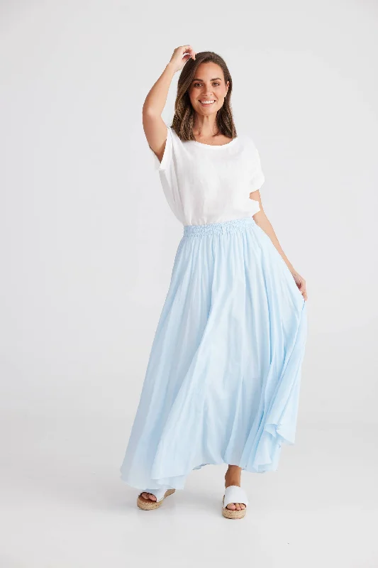 Holiday Village Skirt - Nantucket Blue