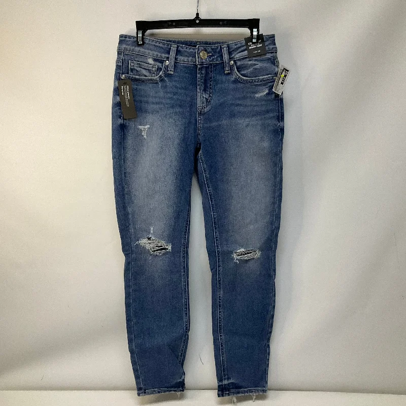 Jeans Skinny By Silver In Blue Denim, Size: 2