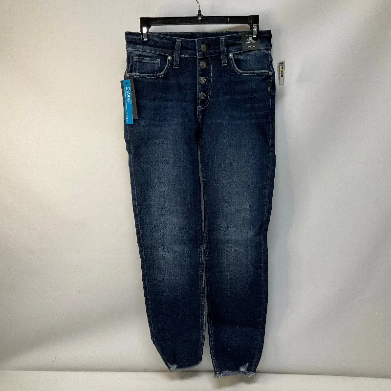 Jeans Skinny By Silver In Blue Denim, Size: 2