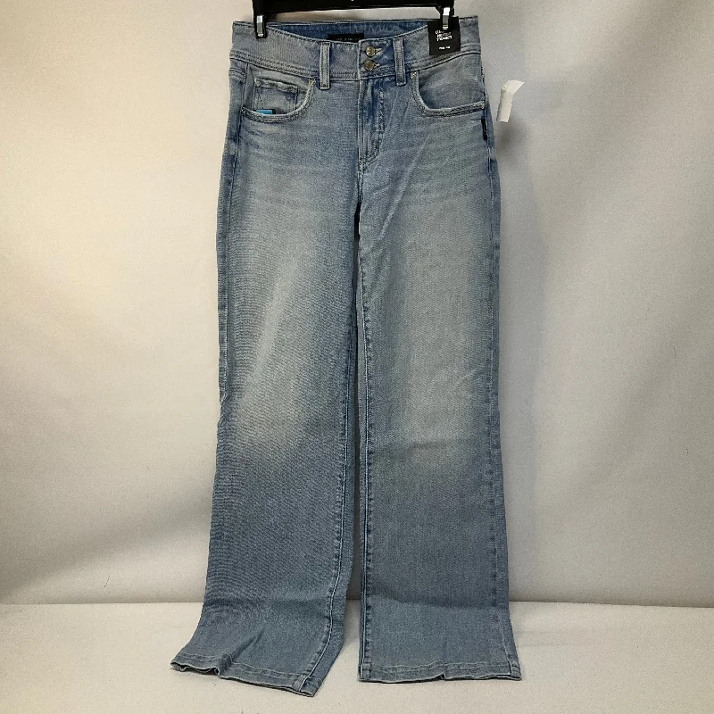 Jeans Wide Leg By Silver In Blue Denim, Size: 2