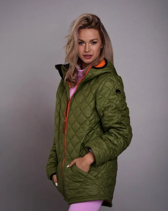 Khaki Glacier Thermolite® Insulated Jacket - Women's