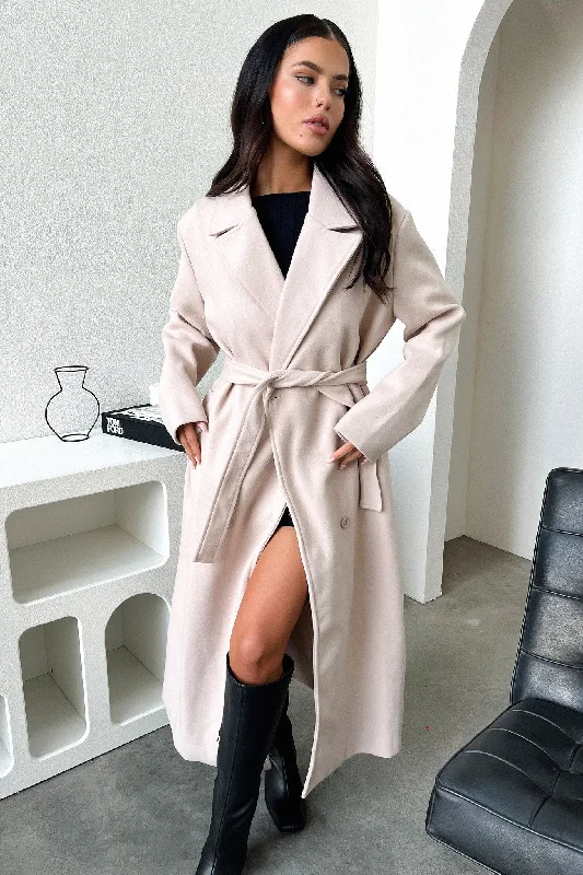 Odelia Coat - Nude