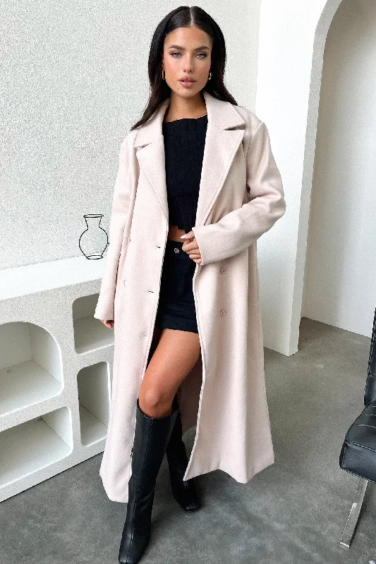 Odelia Coat - Nude