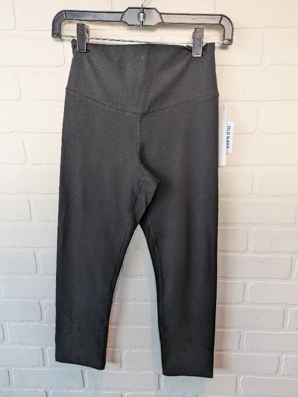 Pants Leggings By Old Navy In Black, Size: 4