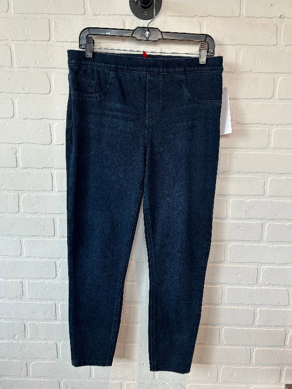 Pants Leggings By Spanx In Blue Denim, Size: 12