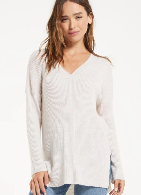 Z Supply - Avalon Rib V-Neck Sweater