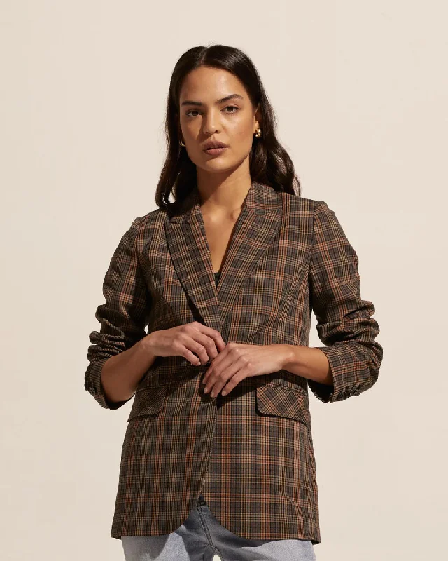 Zoe Kratzmann Index Jacket -Toasted Check