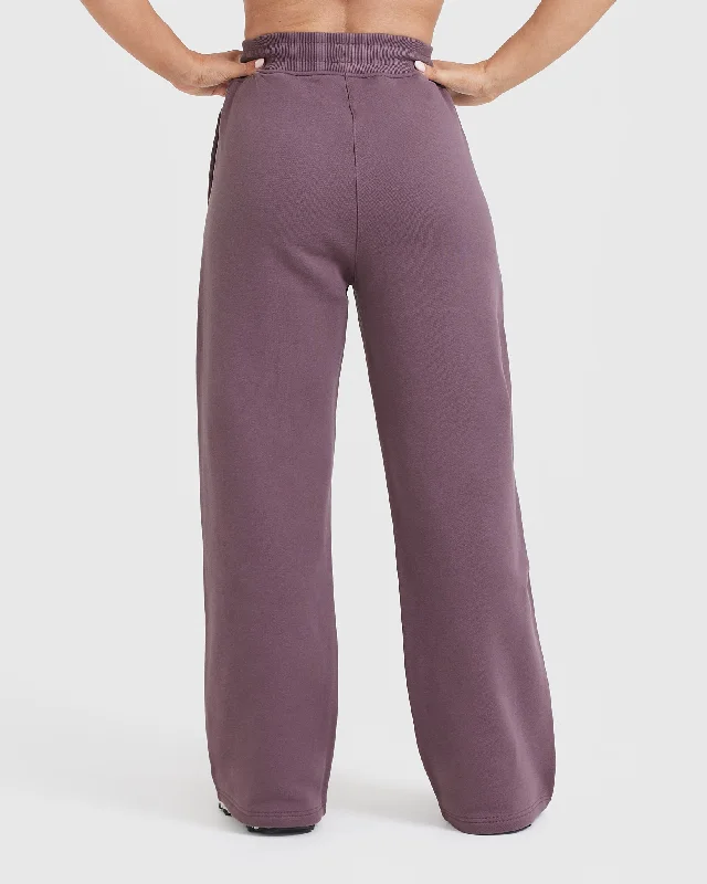 All Day Straight Leg Jogger | Vintage Purple