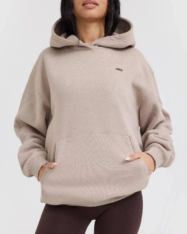 Foundations Hoodie | Mushroom Brown