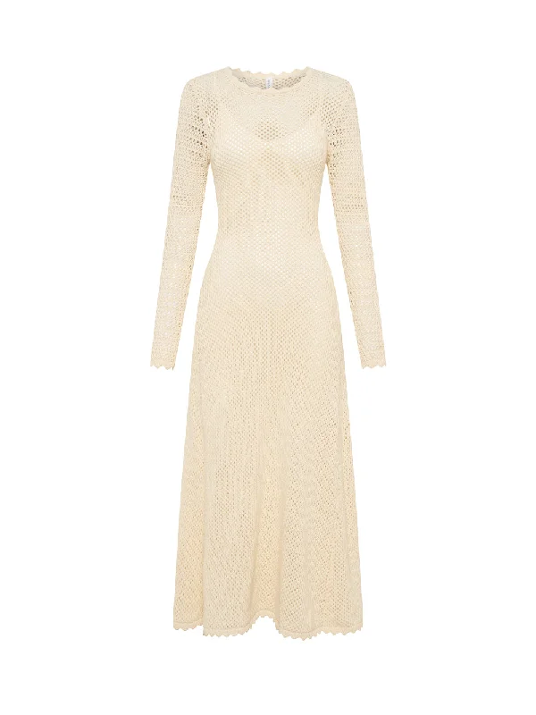 Ingrid Knit Midi Dress