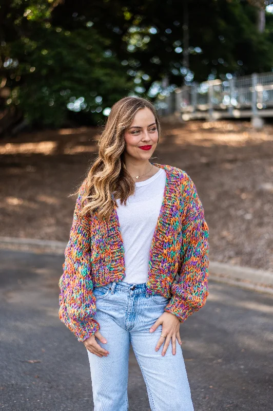 Rainbow Handmade Cardi | Rainbow