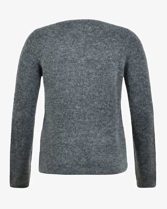 SNOS236-Knit-Dark grey