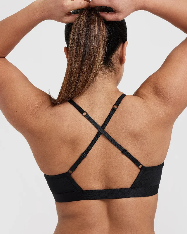 Soft Classic Bralette | Black