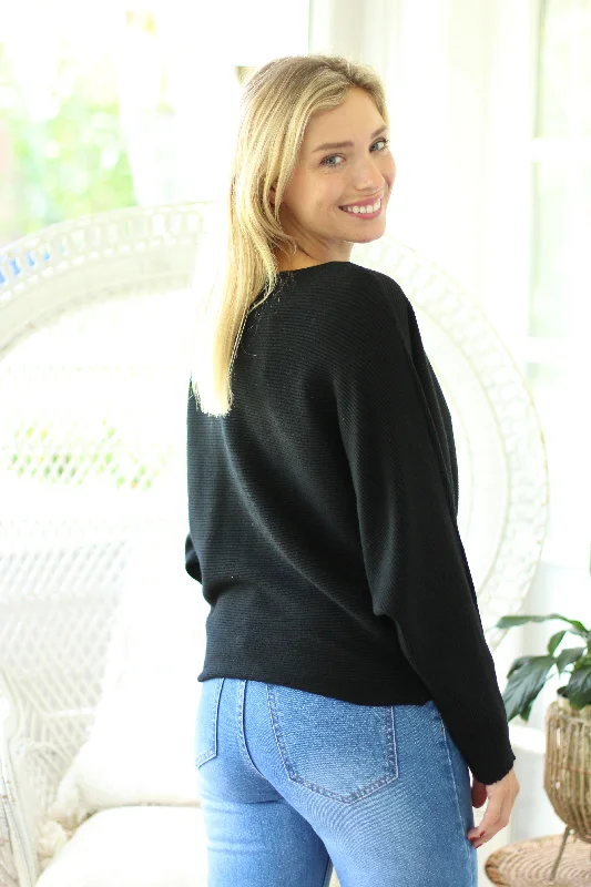 Tranquil Knit - Black