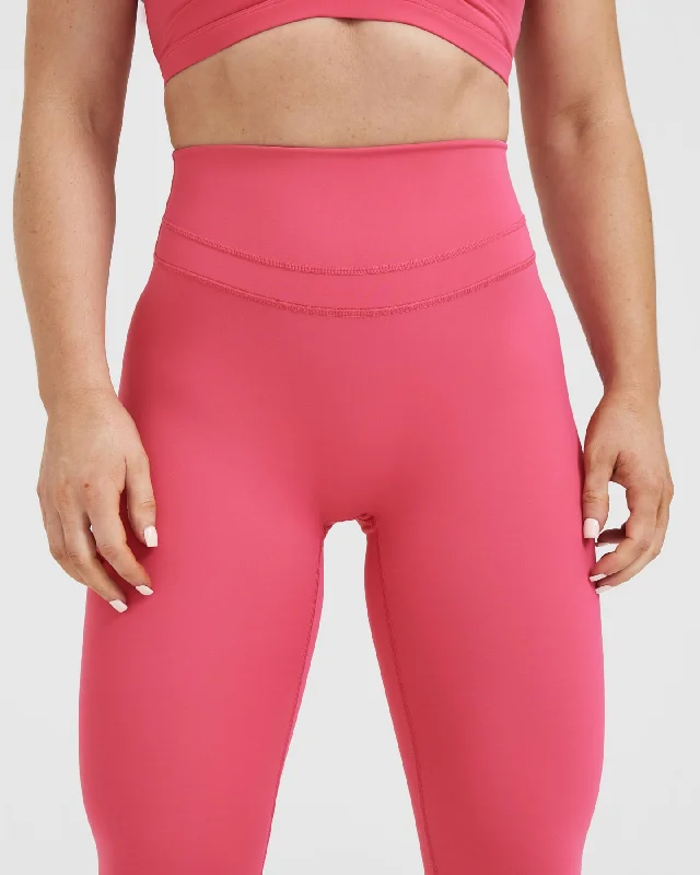 Unified High Waisted Leggings | Velvet Pink