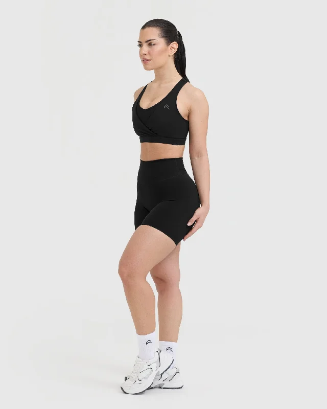 Unified Layered Sports Bra | Black