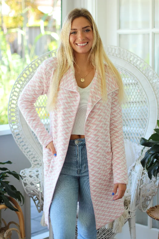 Ziggy Cardigan - Pink