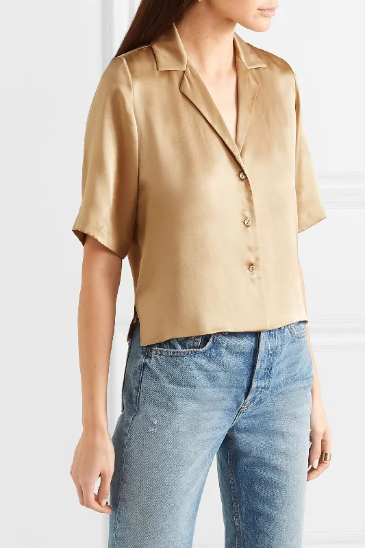 NoNothing | Luxurious 100% mulberry silk blouse ( 3 colours )