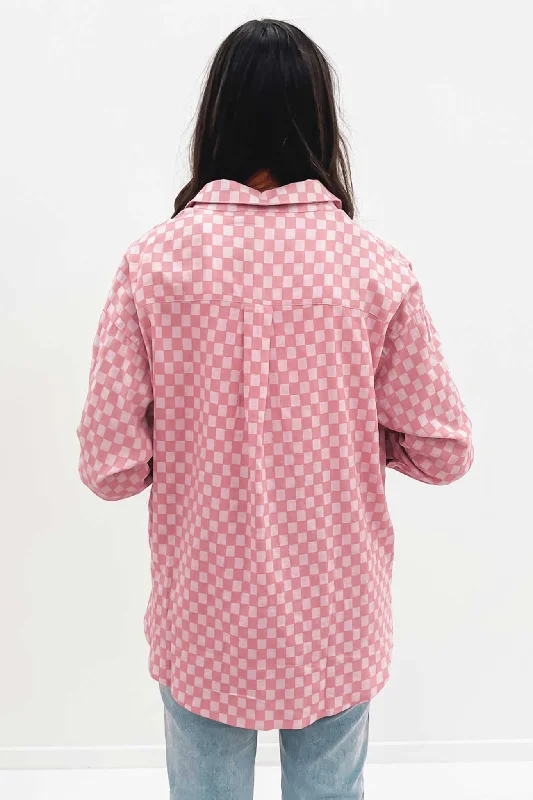 Dovie Shirt Pink Check