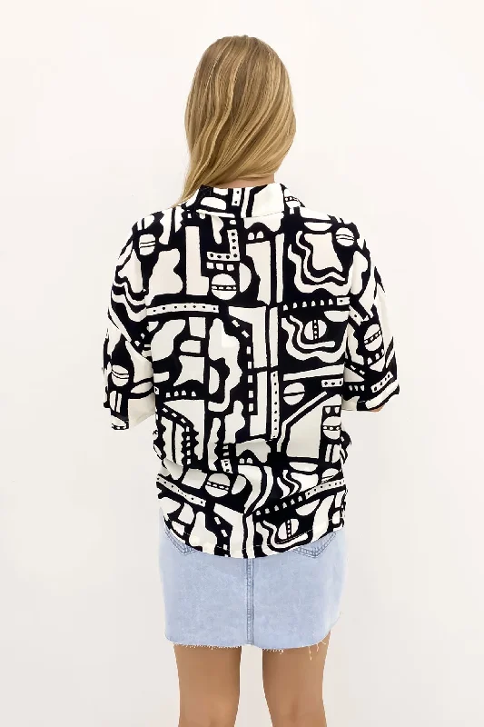 Imani Shirt Print