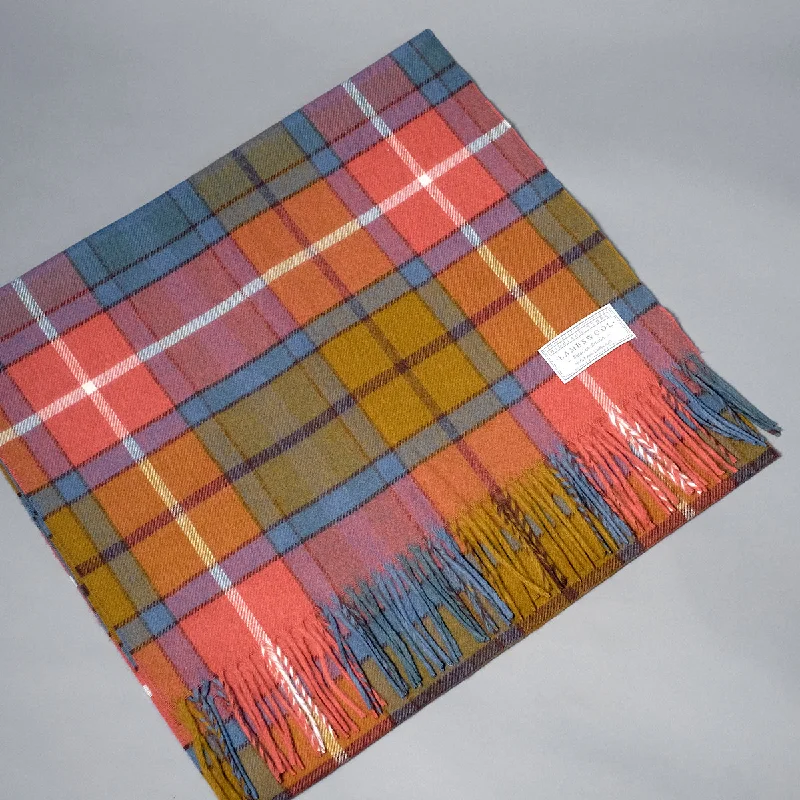 Lambswool Shawl in Antique Buchanan Tartan