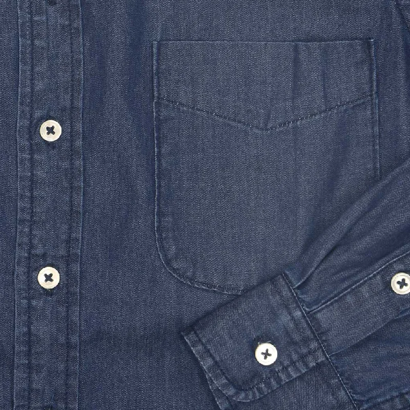 Single Pocket Shirt 4 oz. Denim - DK Wash SF20