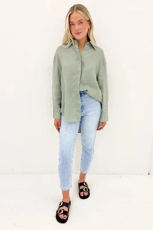 Sorrento Shirt Sage Green