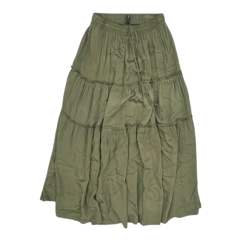 Skirt Maxi By Clothes Mentor In Green, Size:S