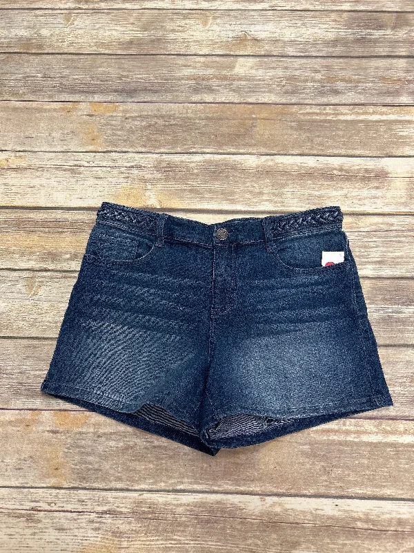 Blue Denim Shorts New York And Co, Size 12