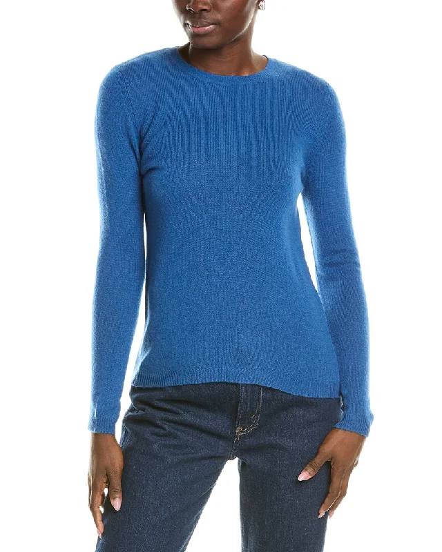 Forte Cashmere Crewneck Cashmere Sweater