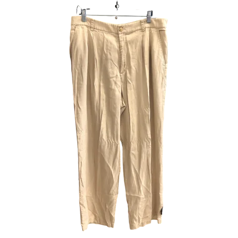 Pants Wide Leg By Loft In Beige, Size: 14