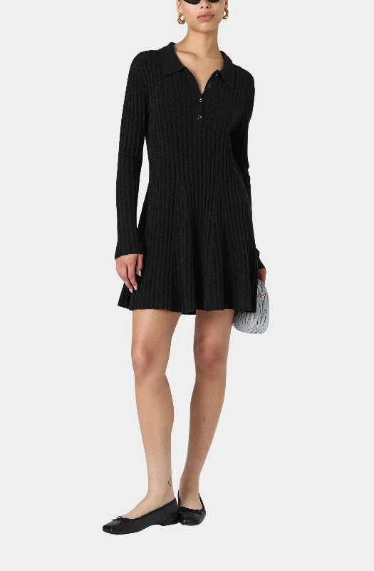 Vhari Button Up Dress