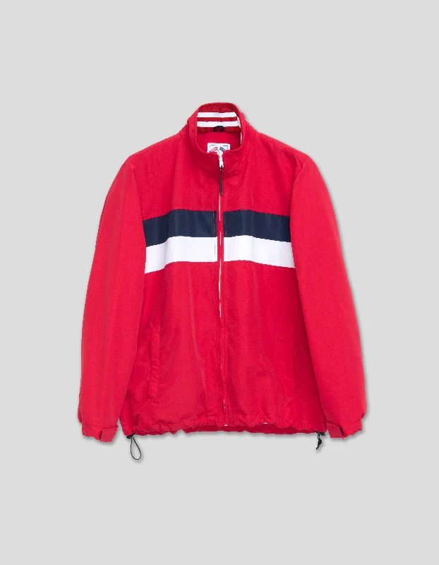 J.PRESS x BOATHOUSE REGATTA JACKET - RED/NAVY/WHITE