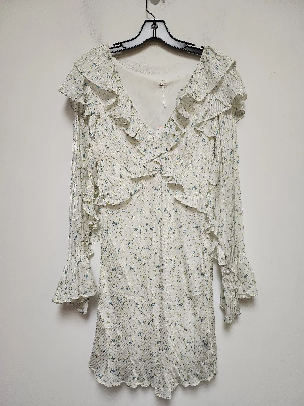 Dress Casual Short By Free People In Floral Print, Size: M