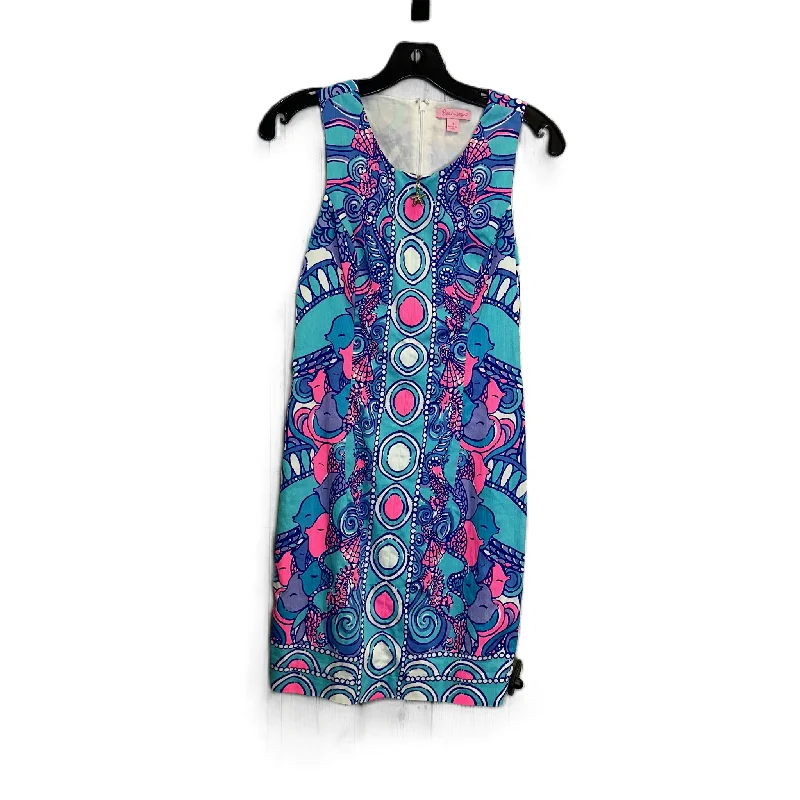 Dress Casual Short By Lilly Pulitzer In Blue, Size: 0