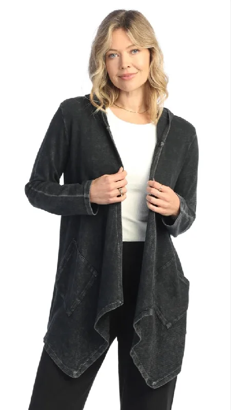 Jess & Jane Open Asymmetrical Jacket - Multiple Colors