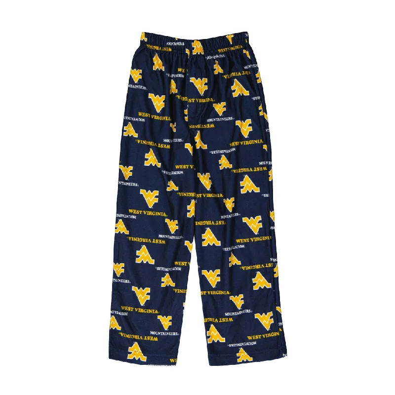 Kids' West Virginia Mountaineers Printed Pant (KA46LF4 75N)