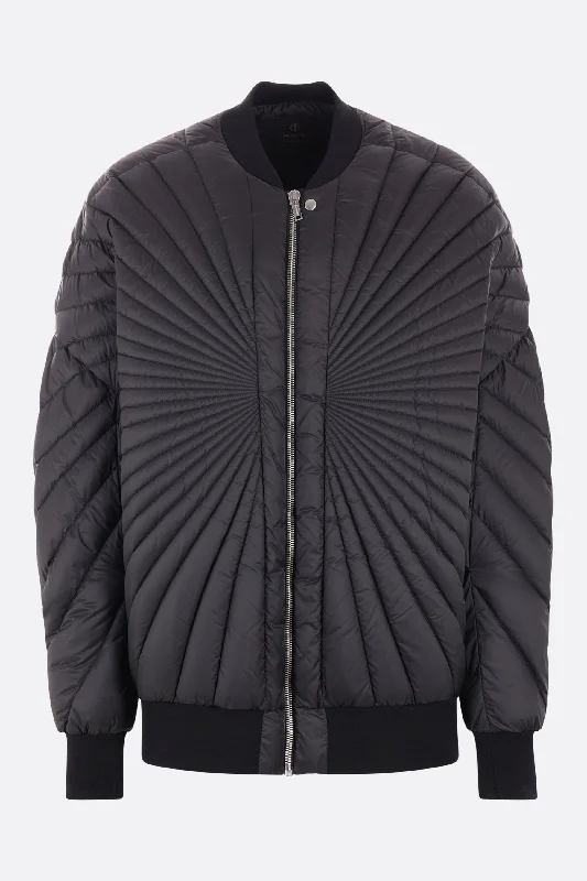 Radiance Peter nylon oversize down jacket