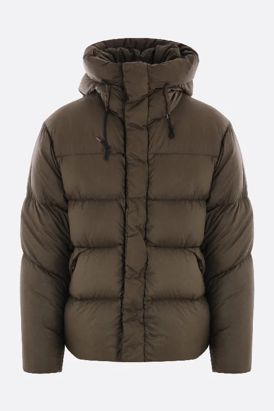 Alpine nylon down jacket