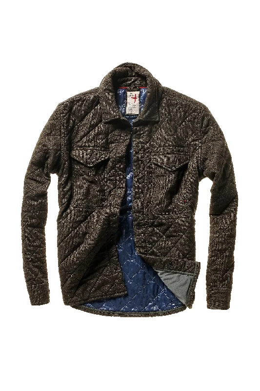 Tick Weave Shirt Jacket