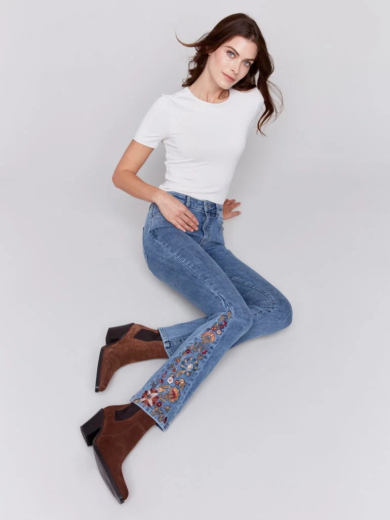 Body-Hugging Elegance: Tight-Fit Denim Jeans